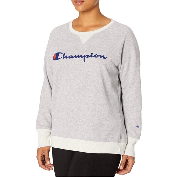 NWT Champion Plus Powerblend Crewneck Sweatshirt - Picture 2 of 4